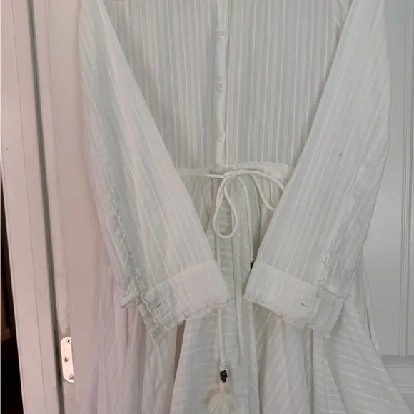 Zadig & Voltaire Ranil White Long Sleeve Dress - Picture 10 of 13